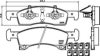 TEXTAR 2347501 Brake Pad Set, disc brake
